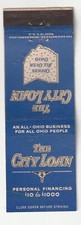 Matchbook cover city for sale  Tiskilwa