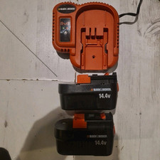 Black decker 14.4v for sale  KIRKCALDY