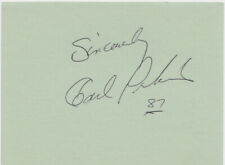 Carl perkins signed for sale  ST. NEOTS