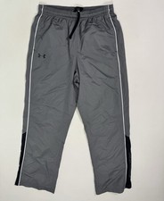 Usado, Calça de atletismo Under Armour masculina cinza média forrada de malha solta vento treino ativo comprar usado  Enviando para Brazil