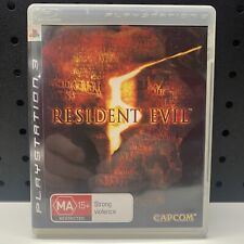 Resident Evil 5 PlayStation 3 PS3 Jogo com Manual GRÁTIS Rastreado Au Post COMO NOVO comprar usado  Enviando para Brazil