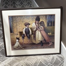 Vtg framed print for sale  Olathe