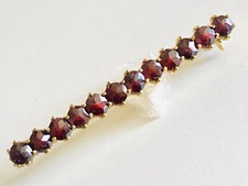Broche barrette grenat d'occasion  Louveciennes