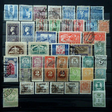 Espagne lot timbres d'occasion  Ferrières-en-Gâtinais