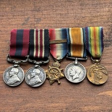 Miniature medal group for sale  SIDMOUTH
