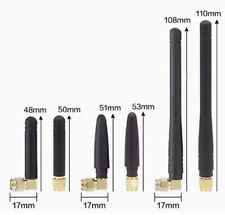 Usado, 2.4G WiFi 5.8G 4G GSM GPRS CDMA 433 470 Dual Band Gummi Hülse Stab Antenne SMA comprar usado  Enviando para Brazil