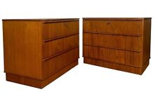 Pair danish teak for sale  BIRMINGHAM