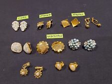 Vintage clip earrings for sale  Pfafftown