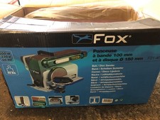 Levigatrice nastro fox usato  Opera