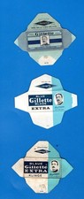 Usado, EMBALAGENS VINTAGE DE LÂMINA DE BARBEAR-King Gilette, , 3x diferente, Alemanha-# comprar usado  Enviando para Brazil