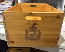 Wooden storage box for sale  DAGENHAM