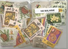 Lot 100 timbres d'occasion  Panissières