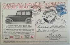 CARTOLINAFIAT ARMIDA BONATTI MACCHINA AUTOMOBILE AUTOMOBILISMO ORFANI DI GUERRA  comprar usado  Enviando para Brazil