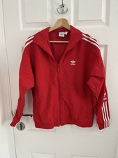 Adidas red white for sale  LONDON