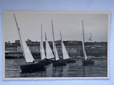 TRIESTE barca vela regata Adriaco STV foto vecchia cartolina 2 comprar usado  Enviando para Brazil
