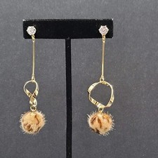Pierced earrings gold for sale  Denver
