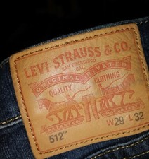 Herrenjeans levis 512 gebraucht kaufen  Bad Lauterberg im Harz