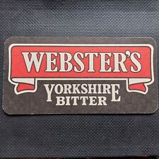 Websters beer mat for sale  BRIDLINGTON
