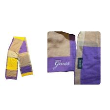 Sciarpa patchwork multicolore usato  Cava de Tirreni