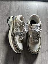 Chanel metallic trainers for sale  LONDON