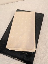 Guardanapo Longaberger Tecido Marfim - 1 Guardanapo Único 17" X 17" Excelente Estado Usado!!! comprar usado  Enviando para Brazil