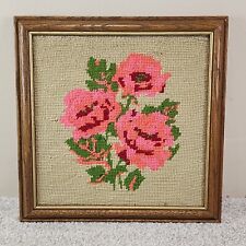 Vtg needlepoint shabby for sale  Vernon