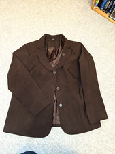 Blazer schokobraun größe gebraucht kaufen  Deutschland