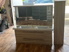 Badezimmermöbelset spiegelsch gebraucht kaufen  Ismaning
