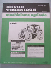 Revue technique tracteur d'occasion  Romans-sur-Isère