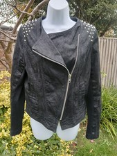 Black leather retro for sale  WATERLOOVILLE
