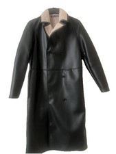 Zara leather jacket for sale  LONDON