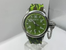 RELÓGIO SUÍÇO INVICTA MERGULHADOR RUSSO ARANHA DO MAR VERDE LIMÃO FIBRA DE CARBONO QUARTZO 42mm comprar usado  Enviando para Brazil