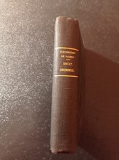 Précis droit criminel d'occasion Précis droit criminel d'occasion  Sainte-Jamme-sur-Sarthe