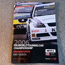 2006 wtcc programme for sale  CORSHAM