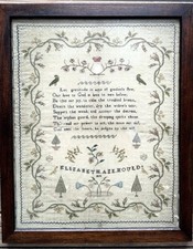 19th century sampler for sale  DURSLEY