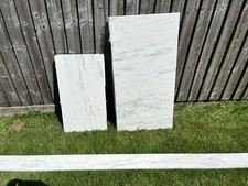 Solid white marble for sale  LEICESTER