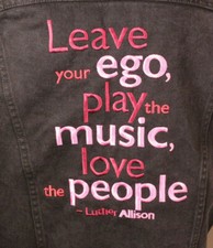 denim embroidered mens jacket for sale  Colorado Springs