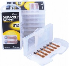 60 x  Duracell Activair Hörgerätebatterien 312 Hearing AID 24607 6134 10 Blister comprar usado  Enviando para Brazil