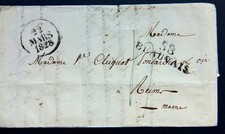Lettre 1828 veuve d'occasion  Plélan-le-Petit