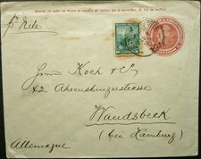 ARGENTINA 3 FEV 1906 5c CAPA ATUALIZADA DE BUENOS AIRES PARA A ALEMANHA comprar usado  Enviando para Brazil