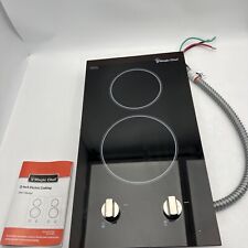 Cooktop Magic Chef 12" elétrico embutido radiante 2 queimadores 120V MCSCTE12BG2 comprar usado  Enviando para Brazil
