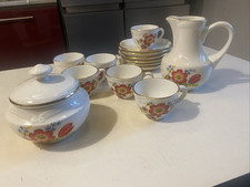 Gien porcelain flower d'occasion  Expédié en Belgium