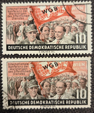 Briefmarken ddr 1955 gebraucht kaufen  Villingen-Schwenningen