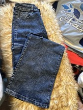 Blue flare jeans for sale  LONDON