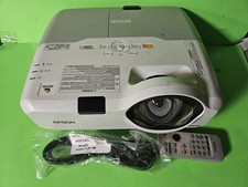 Projetor Epson Powerlite 425W H448A HDMI curto alcance 2847h, usado comprar usado  Enviando para Brazil
