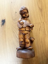Holzfigur geschnitzt singender gebraucht kaufen  Untergriesbach