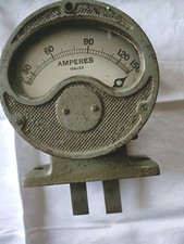 Vintage amperes meter for sale  KIDDERMINSTER
