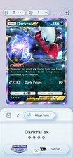 Pokemon TCG Pocket Darkrai EX 4 💎- Pacote Space Time Smackdown comprar usado  Enviando para Brazil