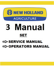 New Holland TK85M Tratores Serviço Operadores de Reparo Loja Manual PDF USB comprar usado  Enviando para Brazil