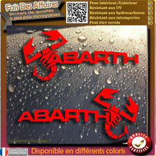 Stickers autocollant abarth d'occasion  Aillevillers-et-Lyaumont